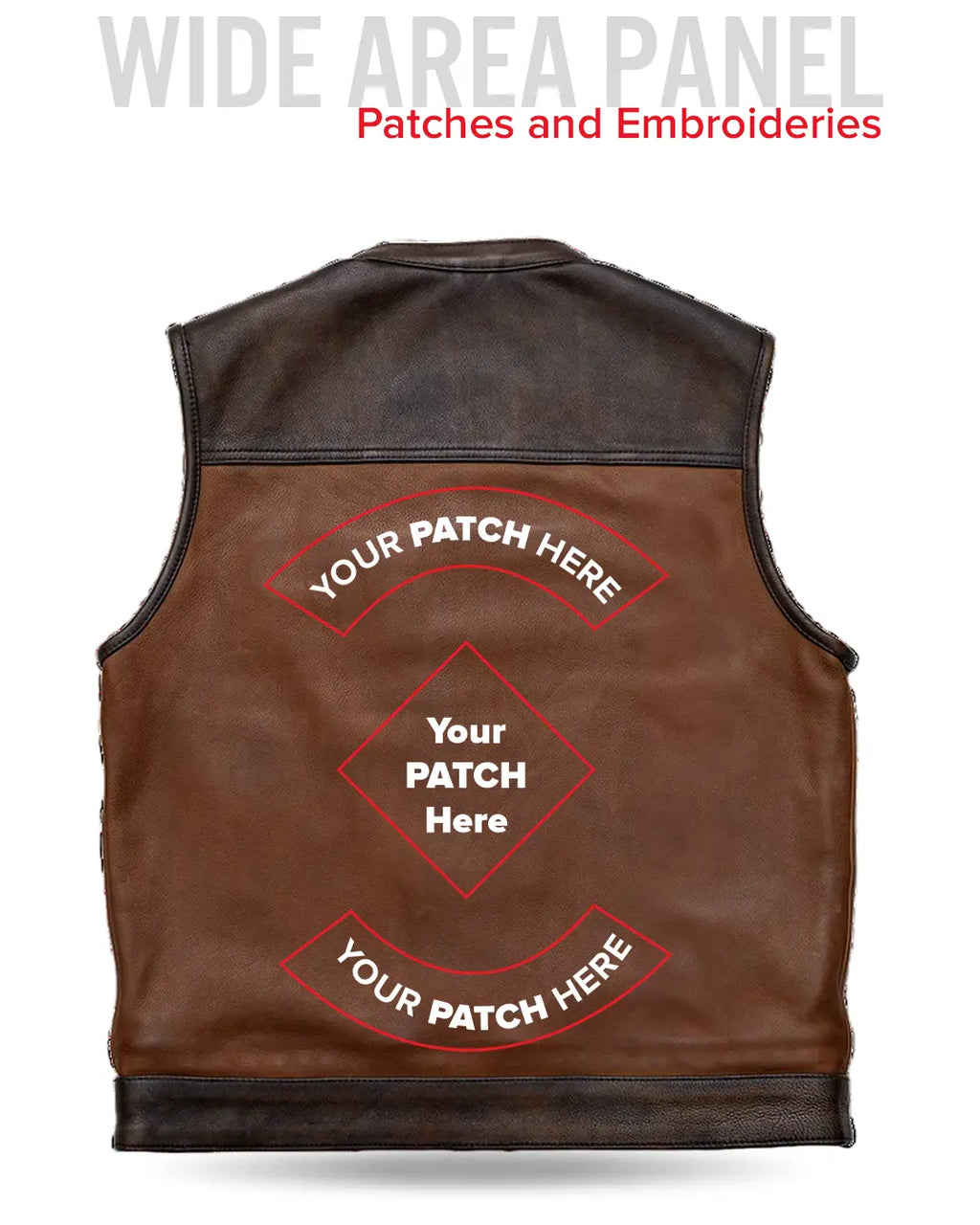 Gunner Men's Leather Motorcycle Vest (Limited Edition)