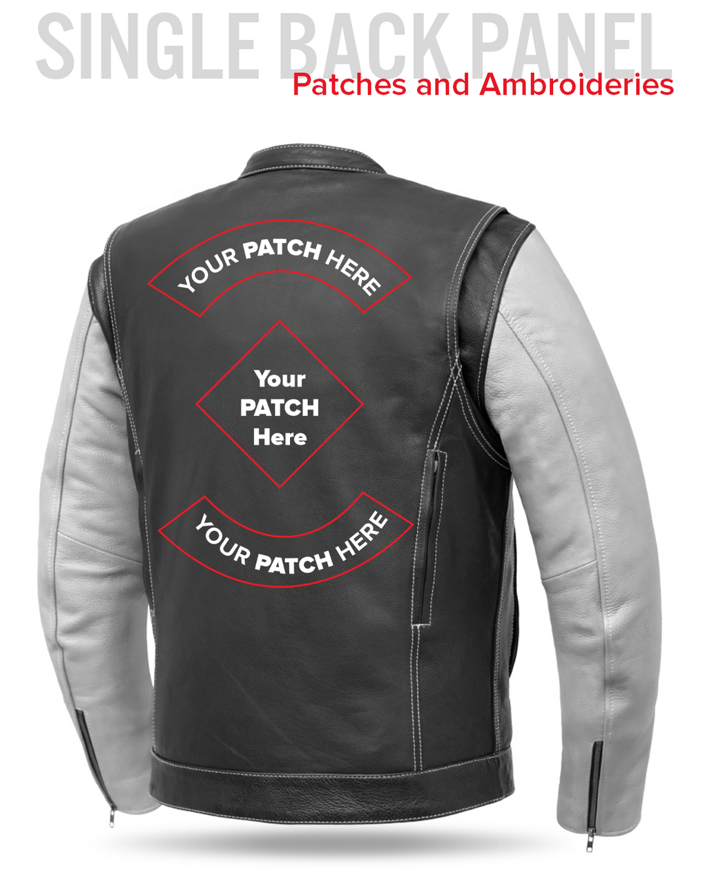 Vincent Men's Cafe Style Leather Jacket