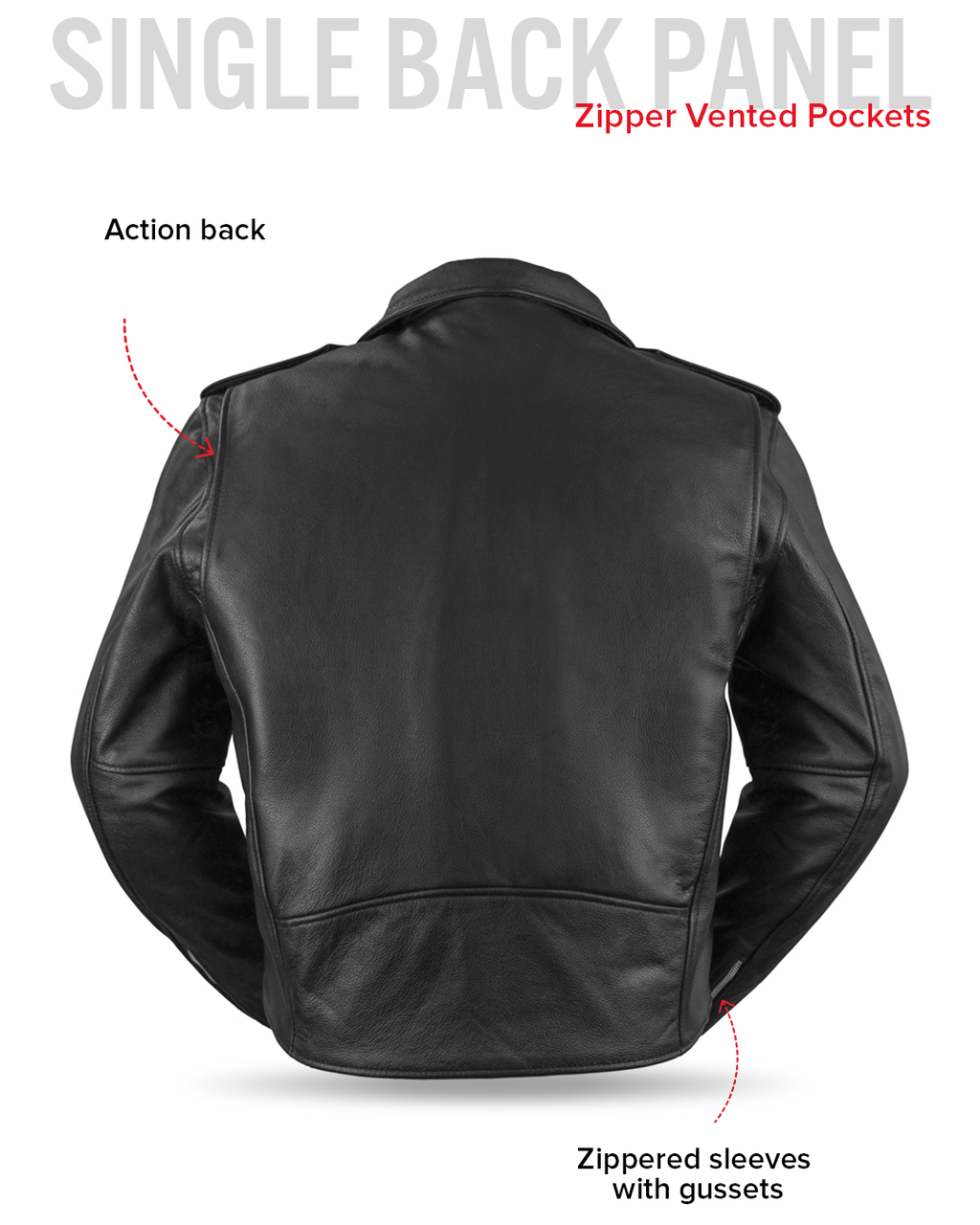 Superstar Men's Motorcycle Leather Jacket