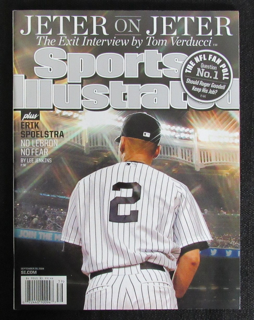 Sept. 29, 2014 Sports Illustrated Magazine Newstand NO LABEL Derek Jeter 187399