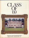 1969 ALCS Orioles V. Twins Official Baseball Program Scored 128928