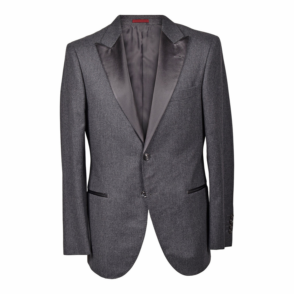 Wilfred Tuxedo Suit // Charcoal Gray