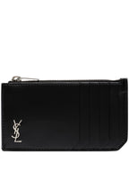 Saint Laurent Men Card Holder With Zip