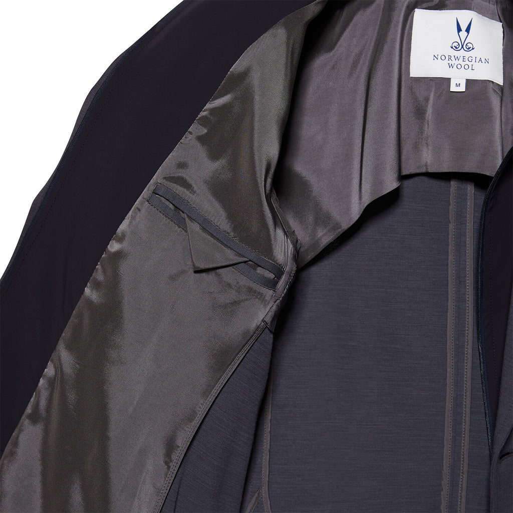 Lightweight Jersey Blazer // Charcoal