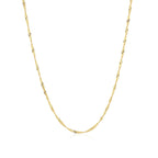 14k Yellow Gold Singapore Chain 1.5mm
