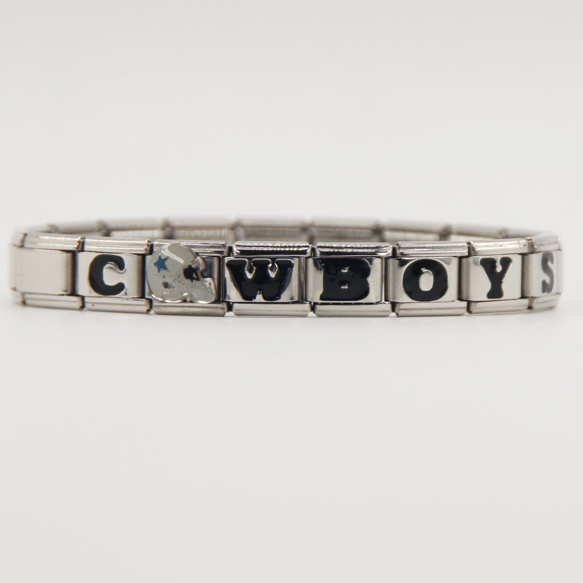 Dallas Cowboys Italian Charm Bracelet – DIY Custom Gift for Fans