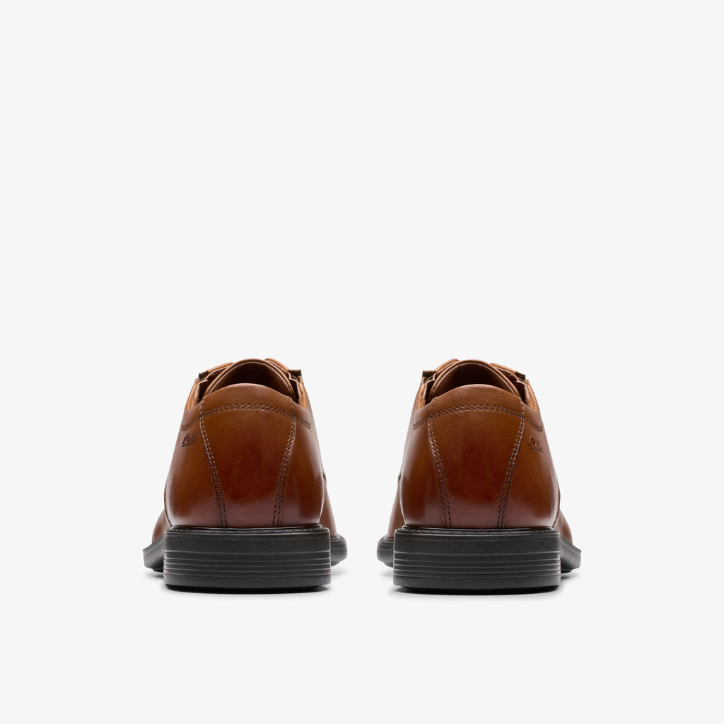 Cosgrove Apron // Apron-Toe Derby // Dark Tan Leather