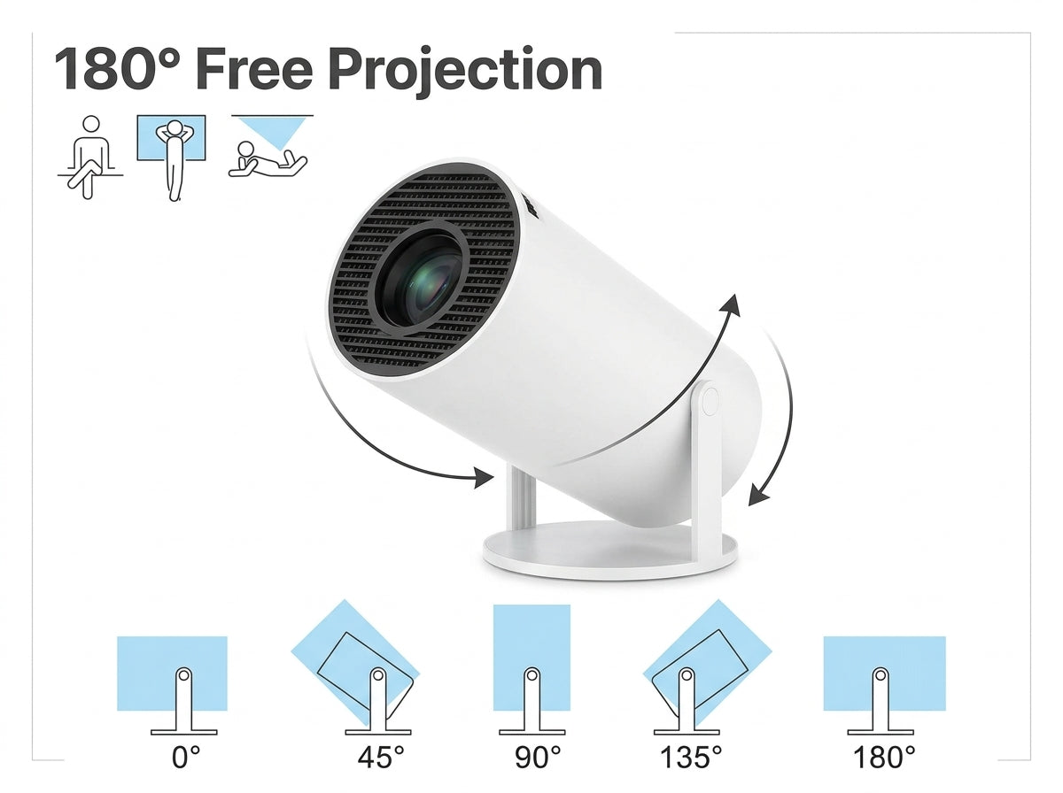 Gadget Box™ Big Screen Portable Projector