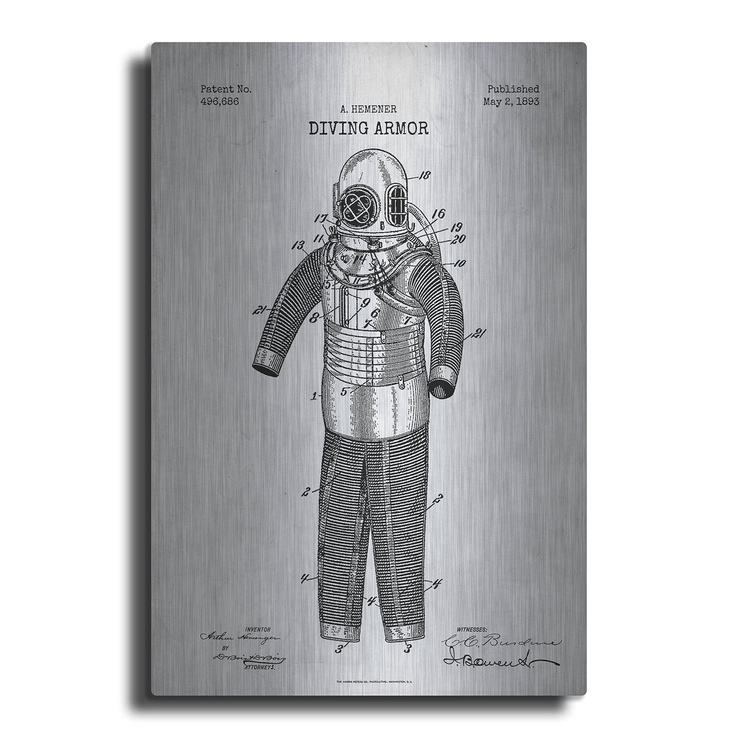 Diving Armor Blueprint