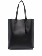 Saint Laurent Men Bold Leather Tote Bag