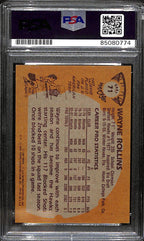 Wayne Rollins Signed 1981 Topps Card #71 Atlanta Hawks PSA/DNA 183799