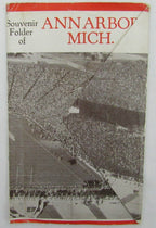 Vintage Univ. Of Michigan Postcard Souvenir Folder of Ann Arbor, MI  136364