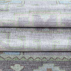 Eloise Faded Pastel Green Modern Oushak Rug