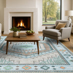 Elea Aesthetic Green Oushak Rug