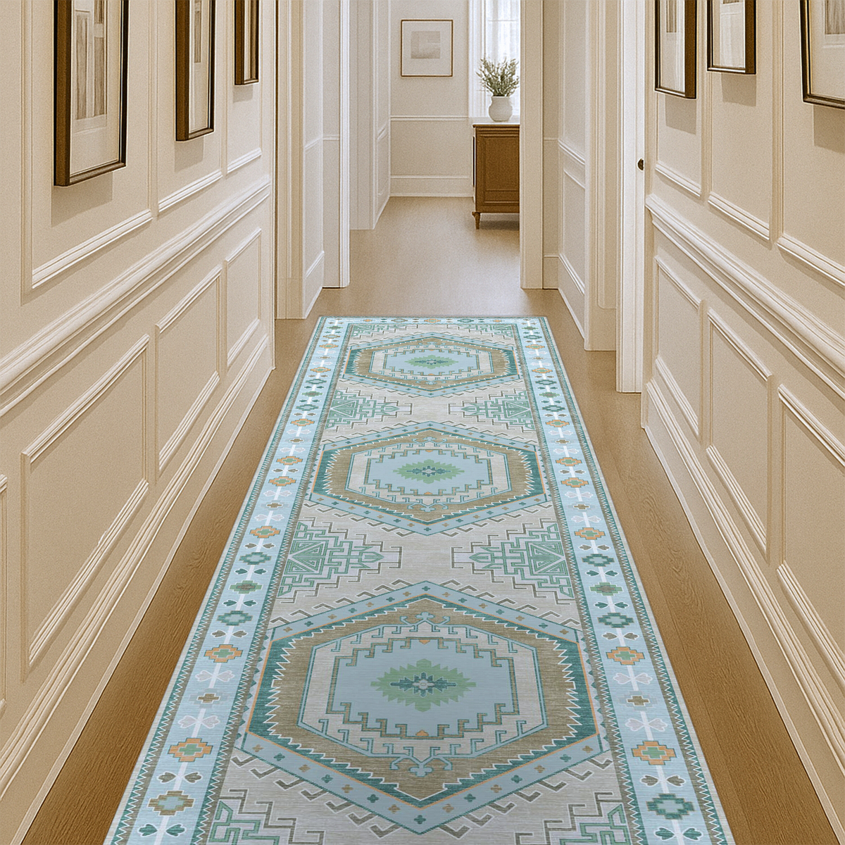 Elea Aesthetic Green Oushak Rug