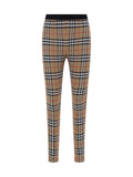 Leggings Archive Check Beige