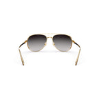 Pilot Sunglasses // Gold