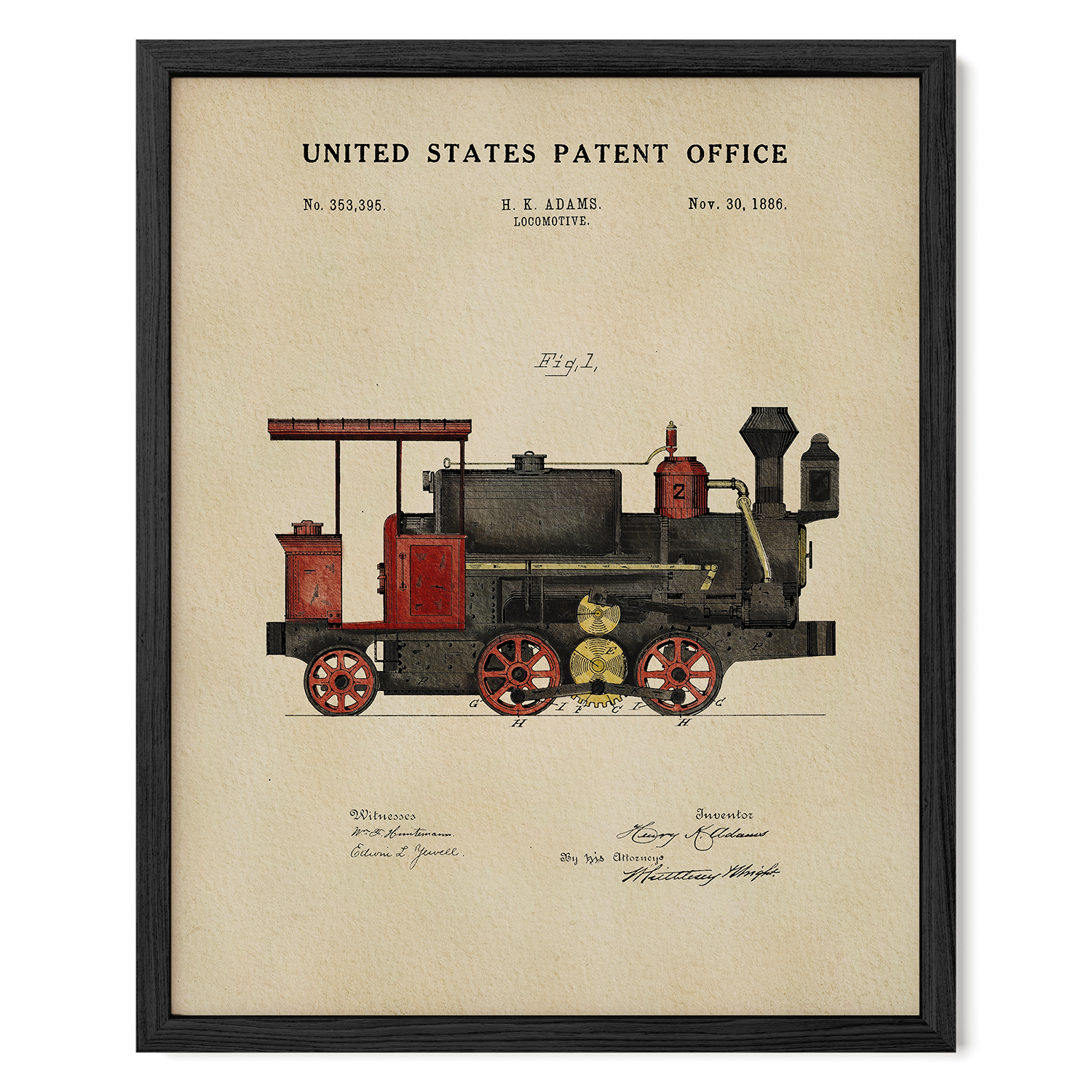 Locomotive Train (1886)