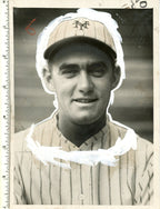 Dutch Henry 6x7 B/W 1928 Press Wire Photo New York Giants