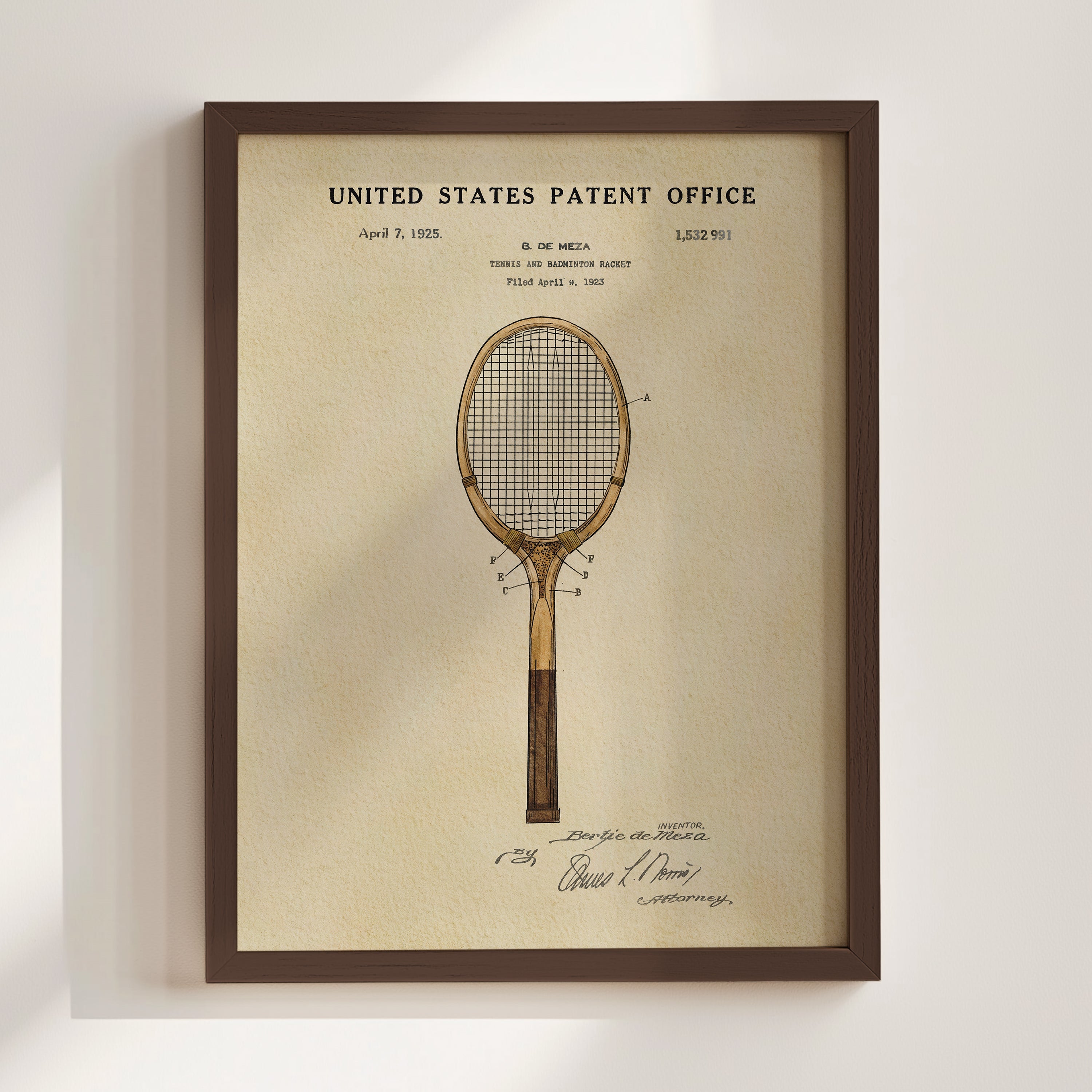 Tennis Racket (1925)
