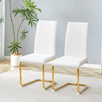 Luxury Aesthetic Upholstered Dining Chairs