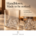 Third Pour™ Edo Mountain Glass