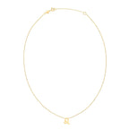 14K Yellow Gold Leo Necklace