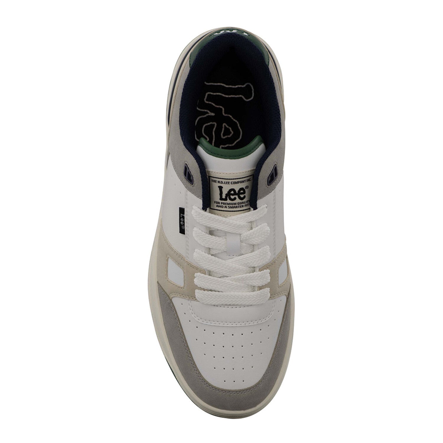 Cortland // White + Natural + Green