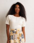 Pointelle Pretty Top