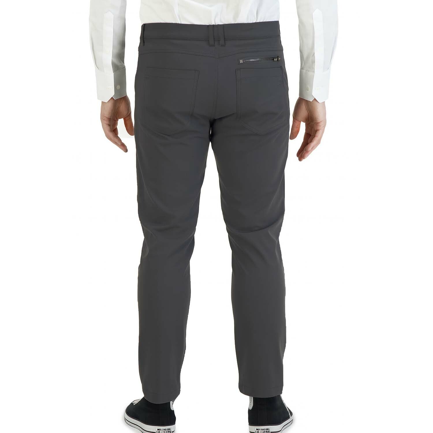 Casual 5-Pocket All Day Tech Stretch Pant // Gray