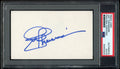 Joe Theisman Autographed 3x5 Index Card Washington Redskins PSA/DNA