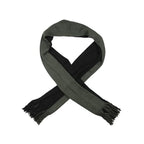 Steve Madden Mens Coloblock Warm Scarf Black O/S