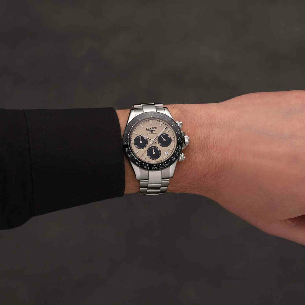 Elysee Sport Chrono Ceramic Quartz // 80621