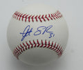 Danny Salazar Autographed OML Baseball Cleveland Indians 180033