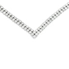 7.00ct Diamond Tennis Necklace 14KT White Gold