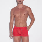 KNITTED SHORT // CORAL