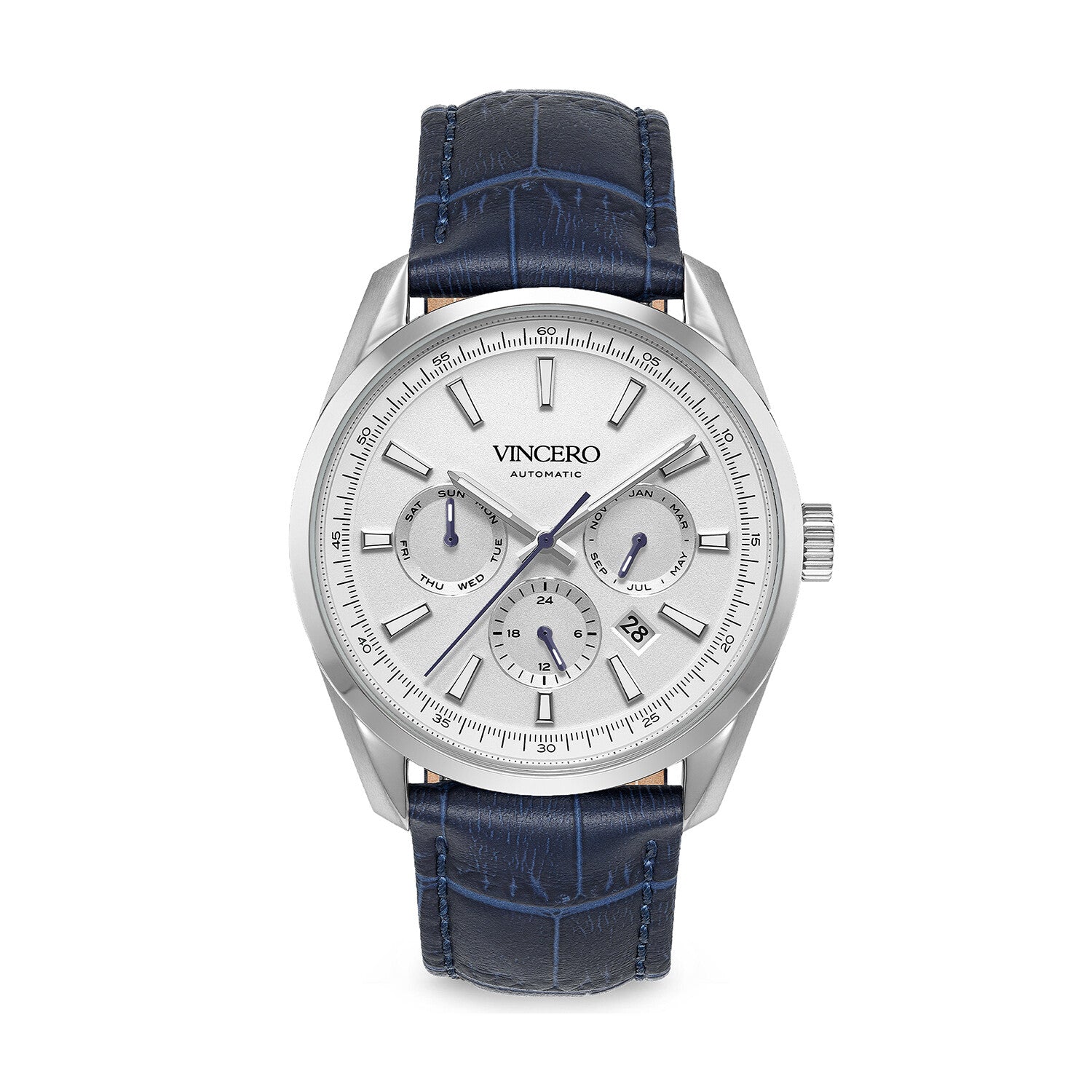 Vincero Reserve Automatic // BLU-SIL-Z06