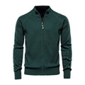 Zip-Up Cardigan // Green
