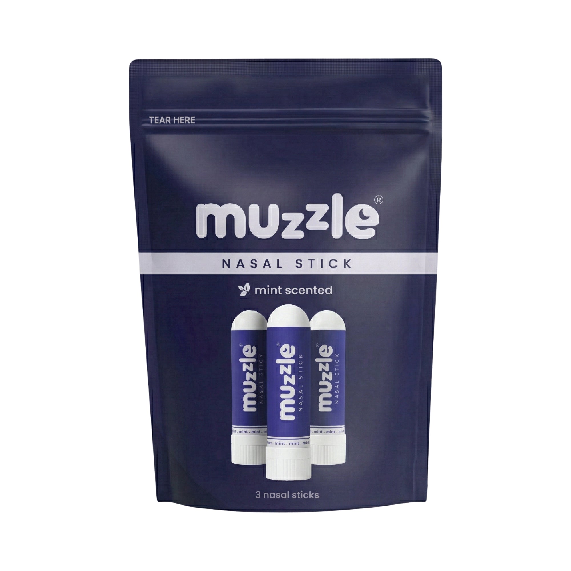 Muzzle Nasal Sticks - Mint Scented (3 Pack)