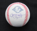 Andy McGaffigan Signed/Auto Yankees 100th OML Baseball JSA  186771