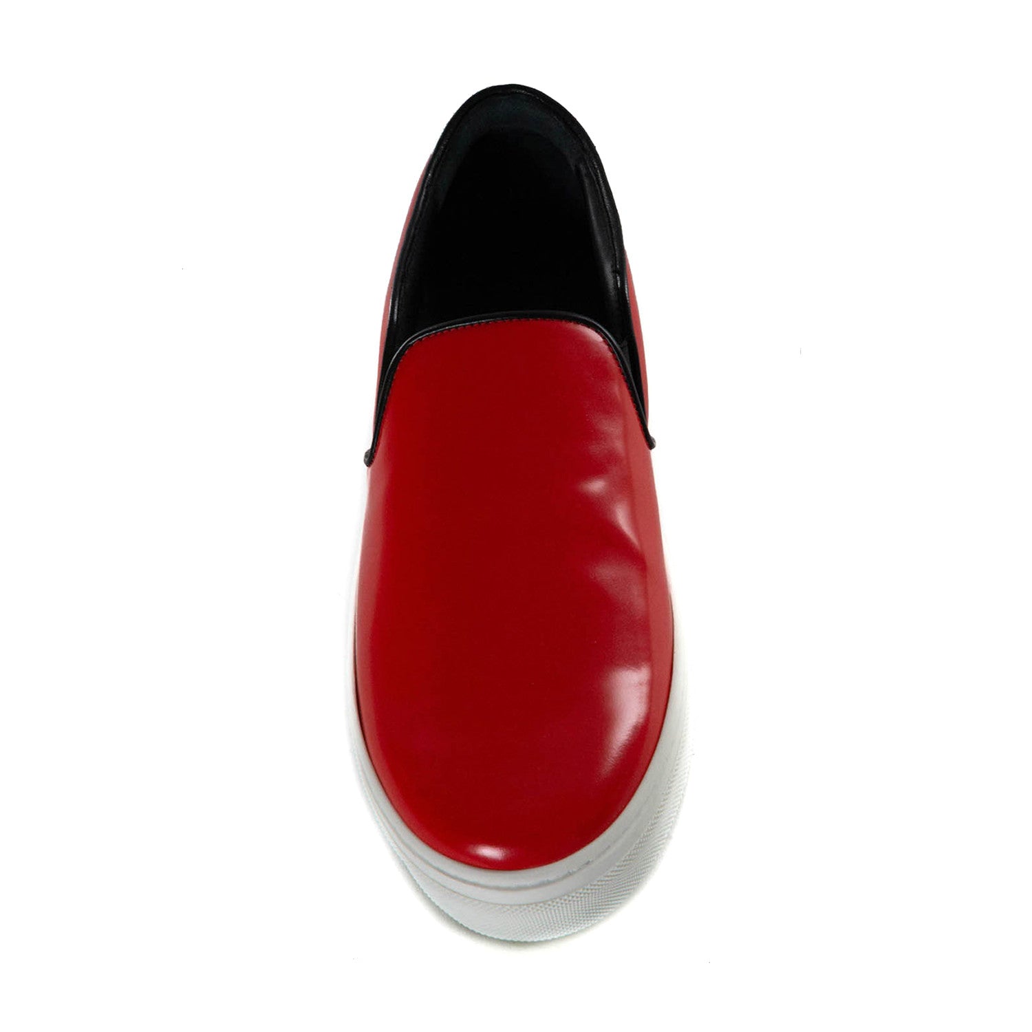 Slip-On Sneaker // Red + Black