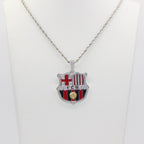Customized Gifts Barcelona F.C. Pendant Necklace Chain for Football Fans