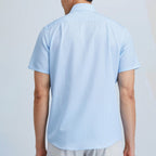 Phoenix Short Sleeve Shirt // Blue Paisley