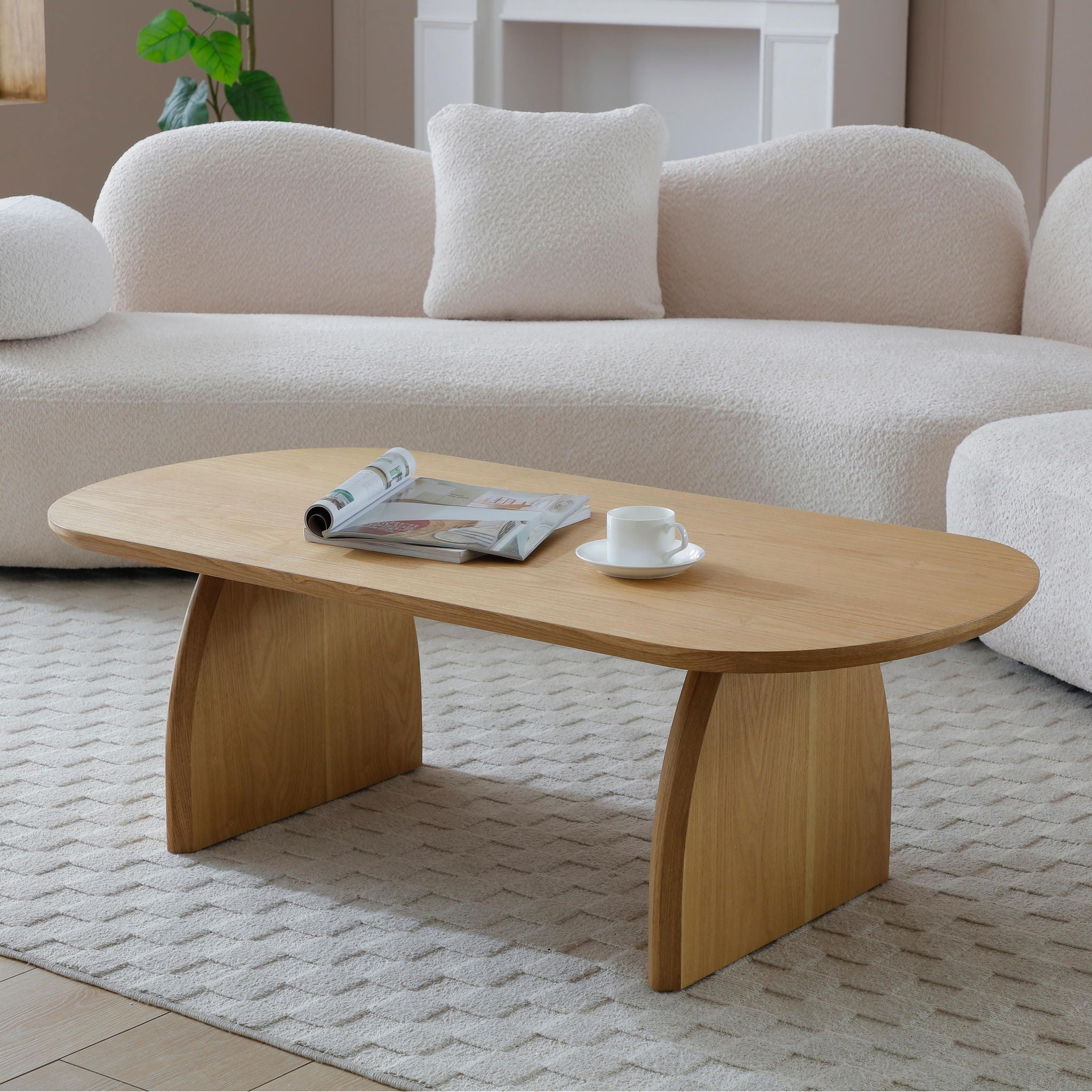 Oval Coffee Table