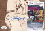 Johnny Mize HOF New York Giants Signed/Autographed 8x10 B/W Photo JSA 166500
