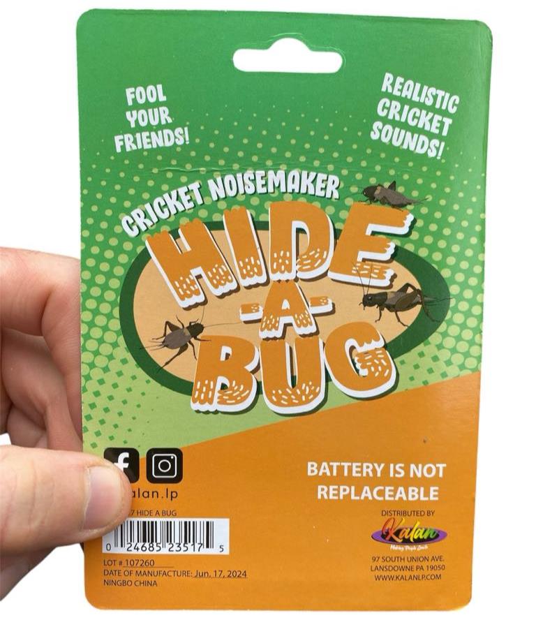 SET OF 3 Hide Cricket • Fart • Mosquito Bug Prank Gag Joke Sound Noisemakers 💨