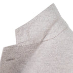 Wool Blend 3 Roll 2 Button Slim Fit Suit // Beige