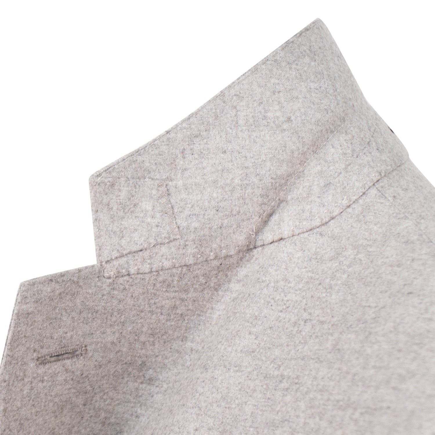 Wool Blend 3 Roll 2 Button Slim Fit Suit // Beige