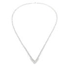 7.00ct Diamond Tennis Necklace 14KT White Gold