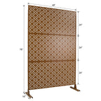 Metal Privacy - Brown